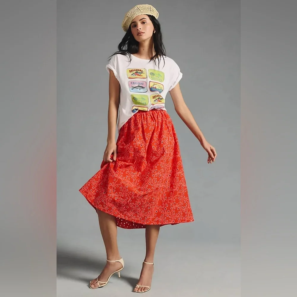 Anthropologie Marimekko Nilan Retukka Skirt - Picture 3 of 16